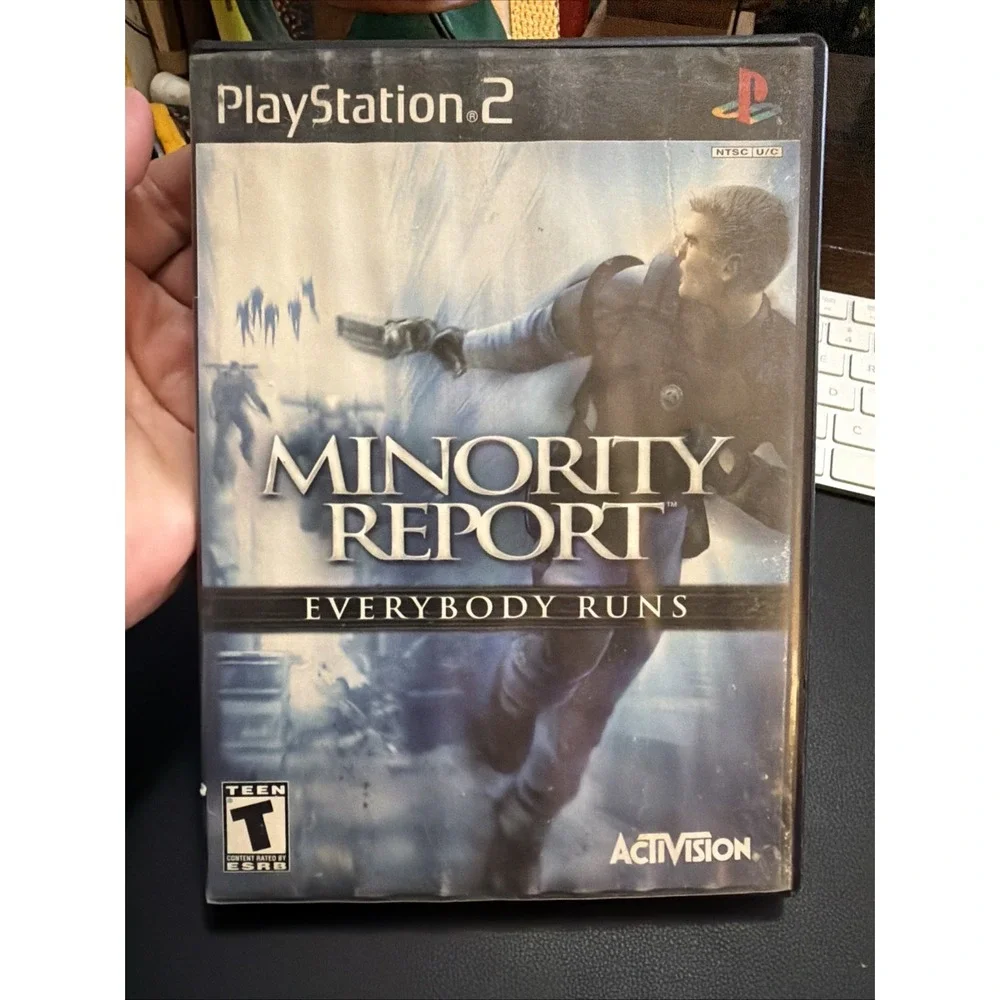 Minority Report (Sony PlayStation 2, 2002) Untested
